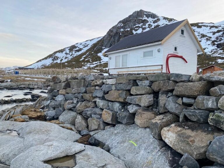 Eksisterende sjøbod står sentral i ankesaken som skal behandles i formannskapet førstkommende tirsdag. Foto: Inger Unstad