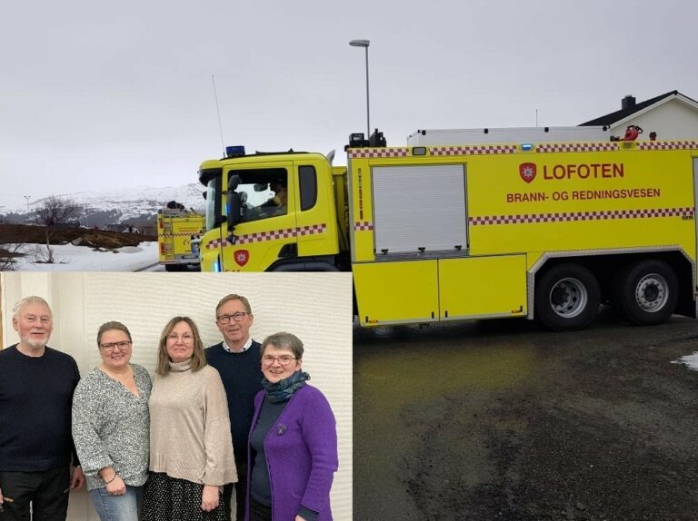 Vestvågøy Krf tar til ordet for lokalsykehuset og akuttberedskapen. På bildet er det nye styret i Vestvågøy KrF. Roy Grønbech, Monica Keffelgård Hartviksen, Leder Marianne Finstad, Terje Wiik og Kristin Lindberg. Maja Krogtoft Klevstad er også i styret, men ikke med på bildet.