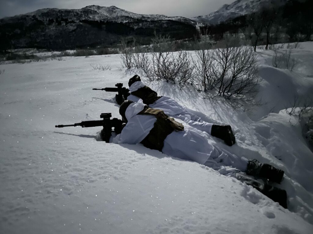 Vintertrening Lofoten 2022 - Stridsdrill.