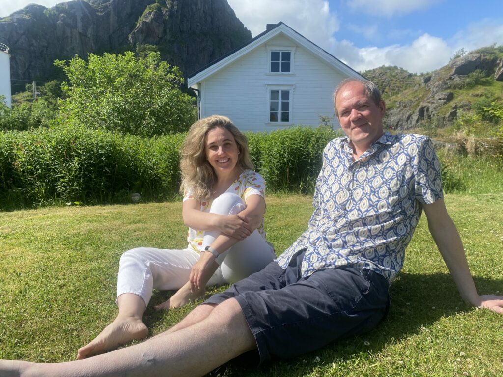 Cristina Granados og Andreas Eilertsen. Foto: Olina Nesje-Roset.